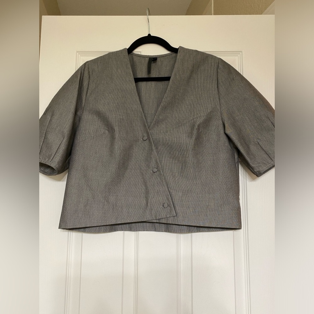 Gray Topshop Top